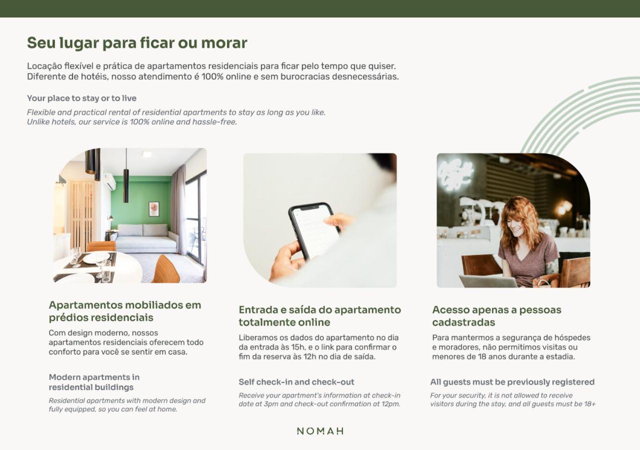 Nomah - Aptos por Temporada na Luz Apartamento