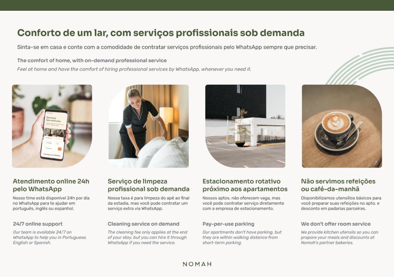Apartamento Nomah - Aptos por Temporada na Luz *